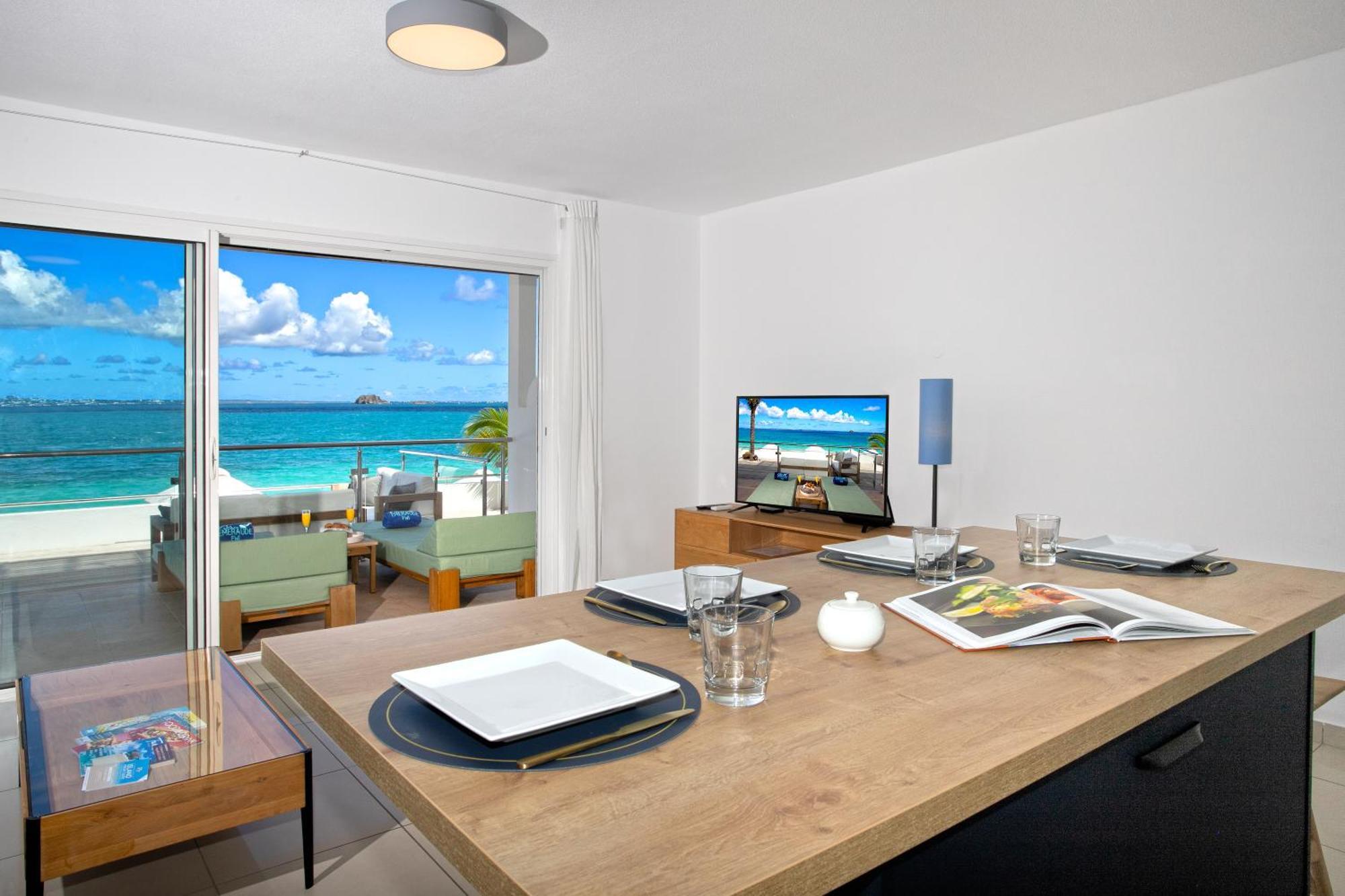 Bleu Emeraude Hotel Grand Case Kültér fotó