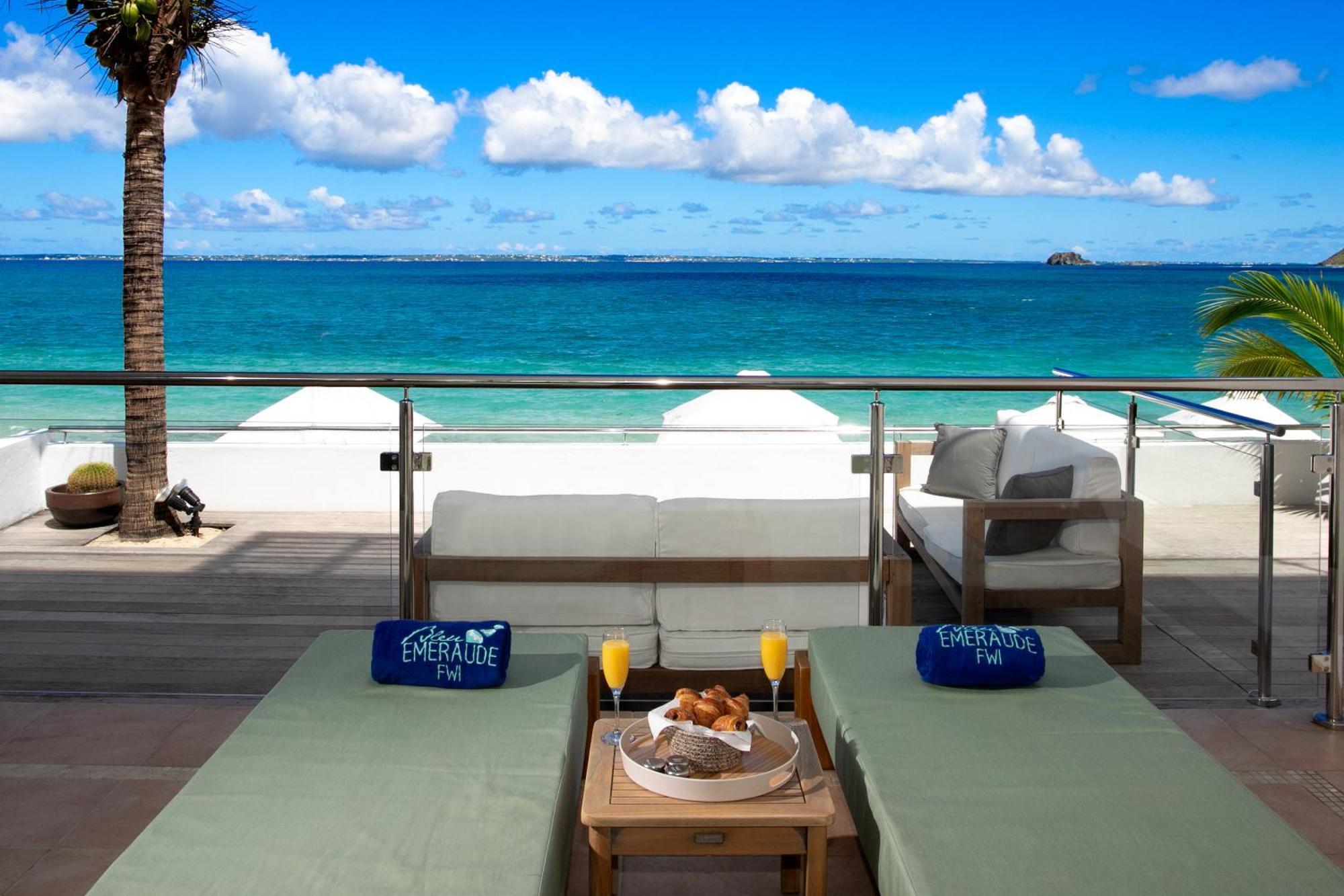 Bleu Emeraude Hotel Grand Case Kültér fotó