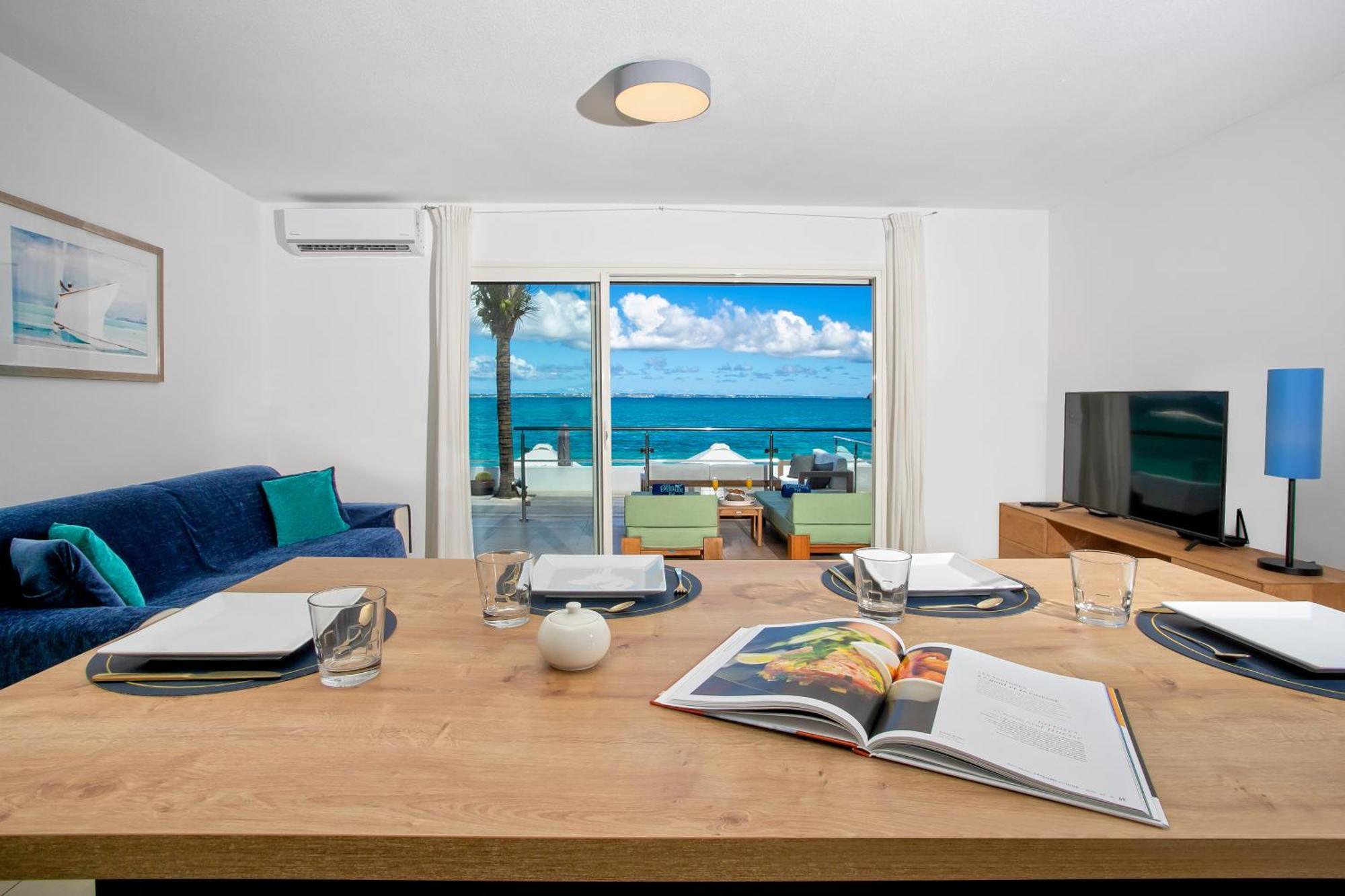 Bleu Emeraude Hotel Grand Case Kültér fotó