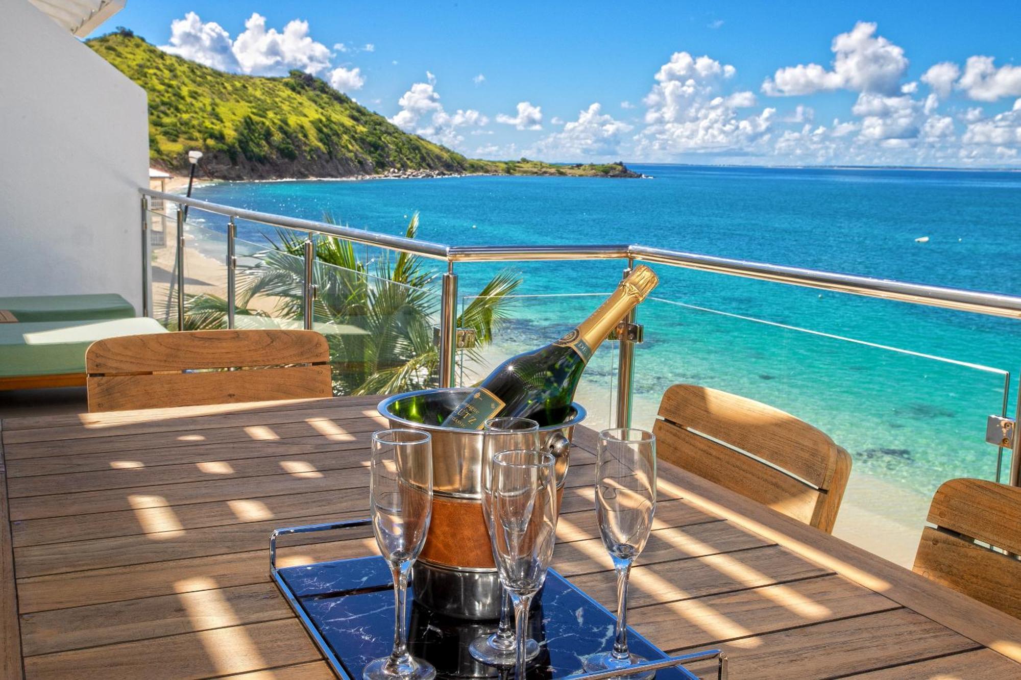 Bleu Emeraude Hotel Grand Case Kültér fotó