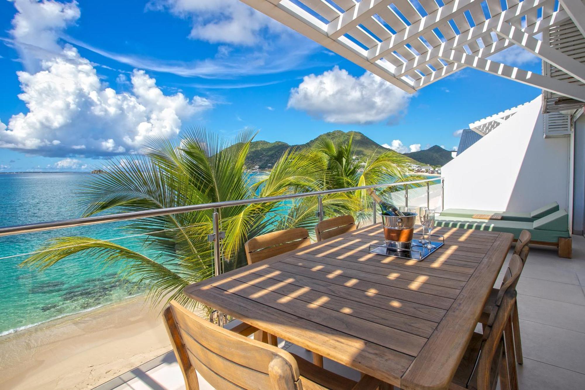 Bleu Emeraude Hotel Grand Case Kültér fotó