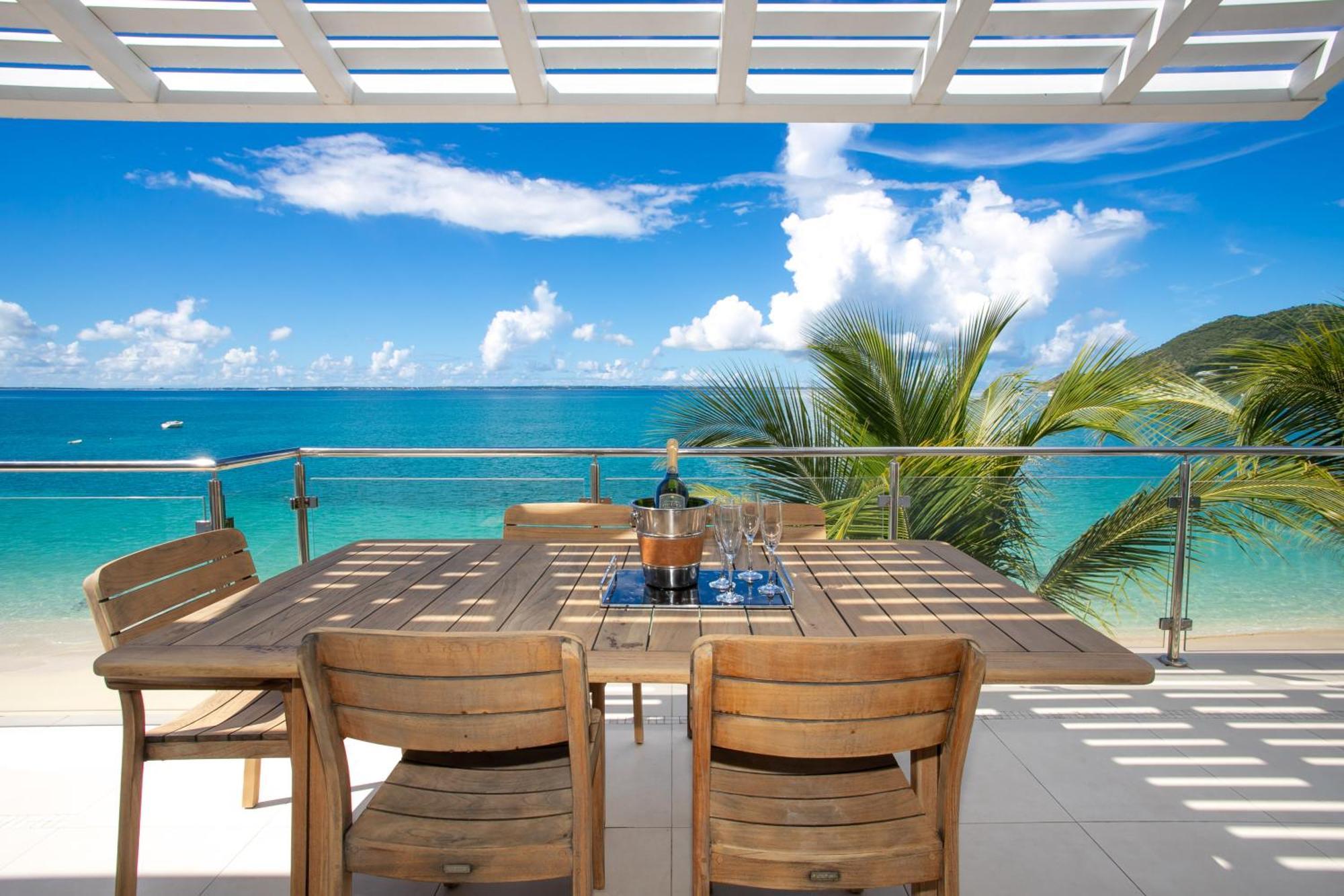 Bleu Emeraude Hotel Grand Case Kültér fotó