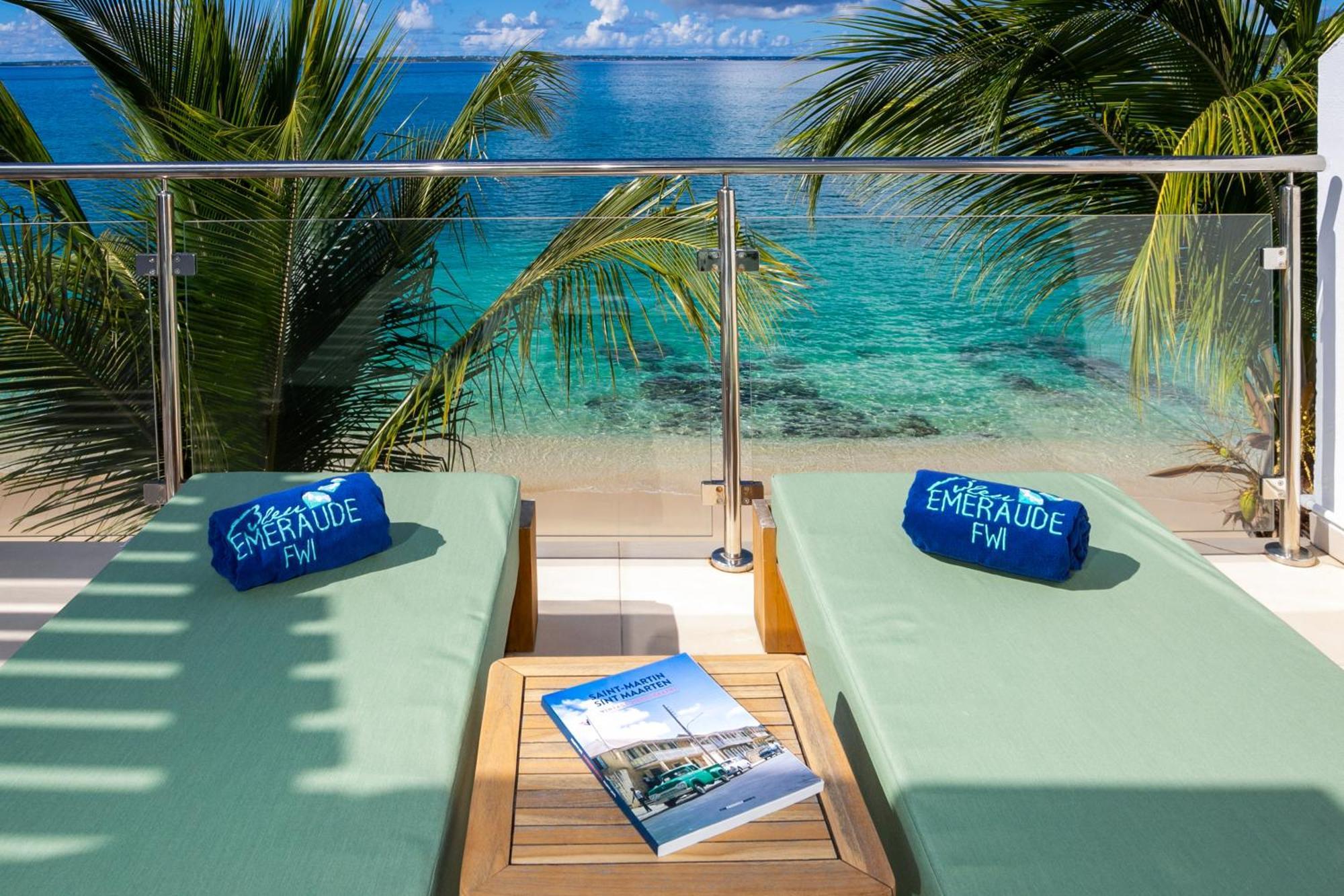 Bleu Emeraude Hotel Grand Case Kültér fotó