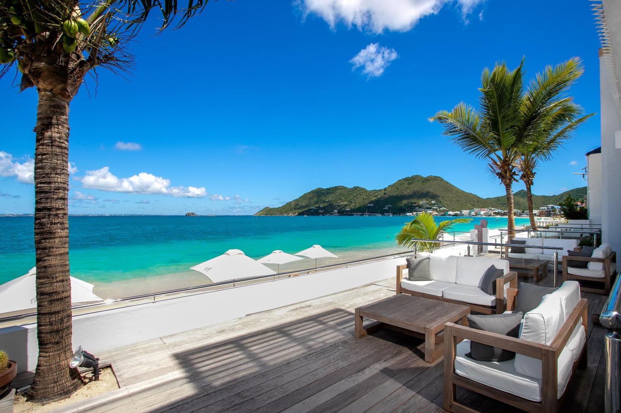 Bleu Emeraude Hotel Grand Case Kültér fotó